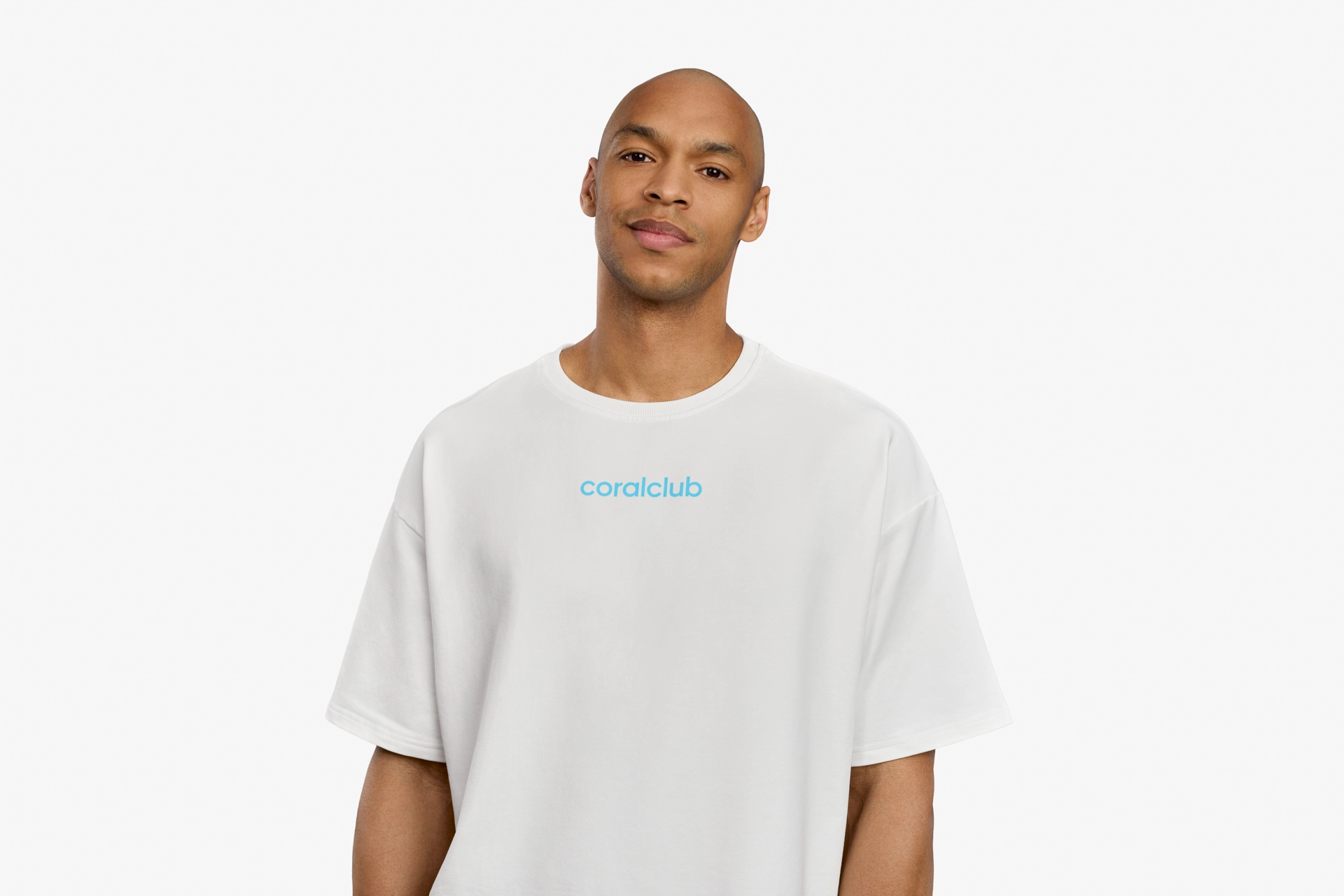 Oversize marškinėliai, koralų spalvos